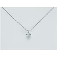 Collana Miluna Donna 8 Cuori in Oro bianco Diamante 0.20 Ct CLD5065 - CLD5065